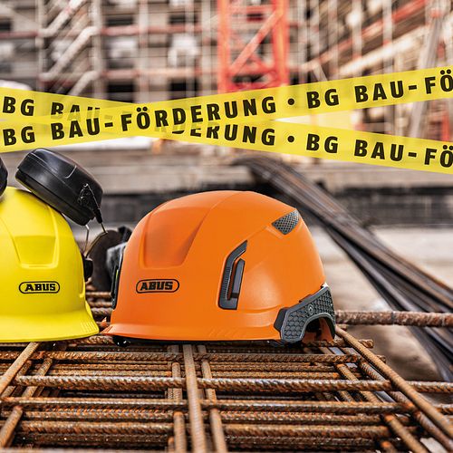 BG Förderung für ABUS Industrieschutzhelme „Spector“ und „Scator“