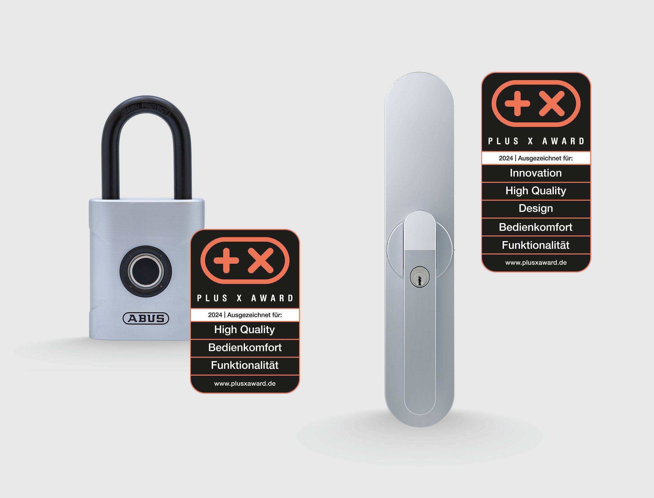 Auszeichnung für Innovation und Qualität: ABUS Produkte erhalten renommierten Plus-X-Award