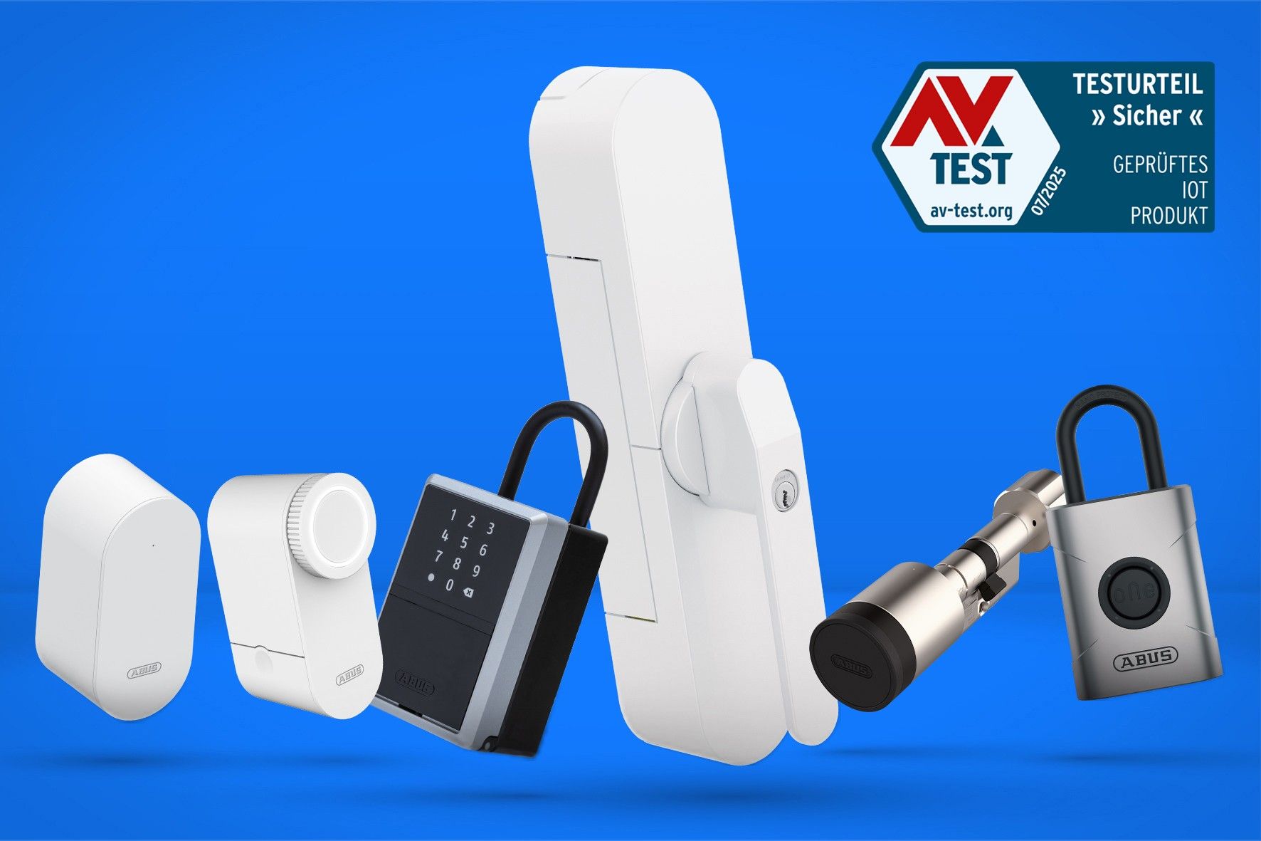 Re-Zertifizierung für Smart Security System „ABUS One“ – AVTest bestätigt Testurteil „Sicher“.