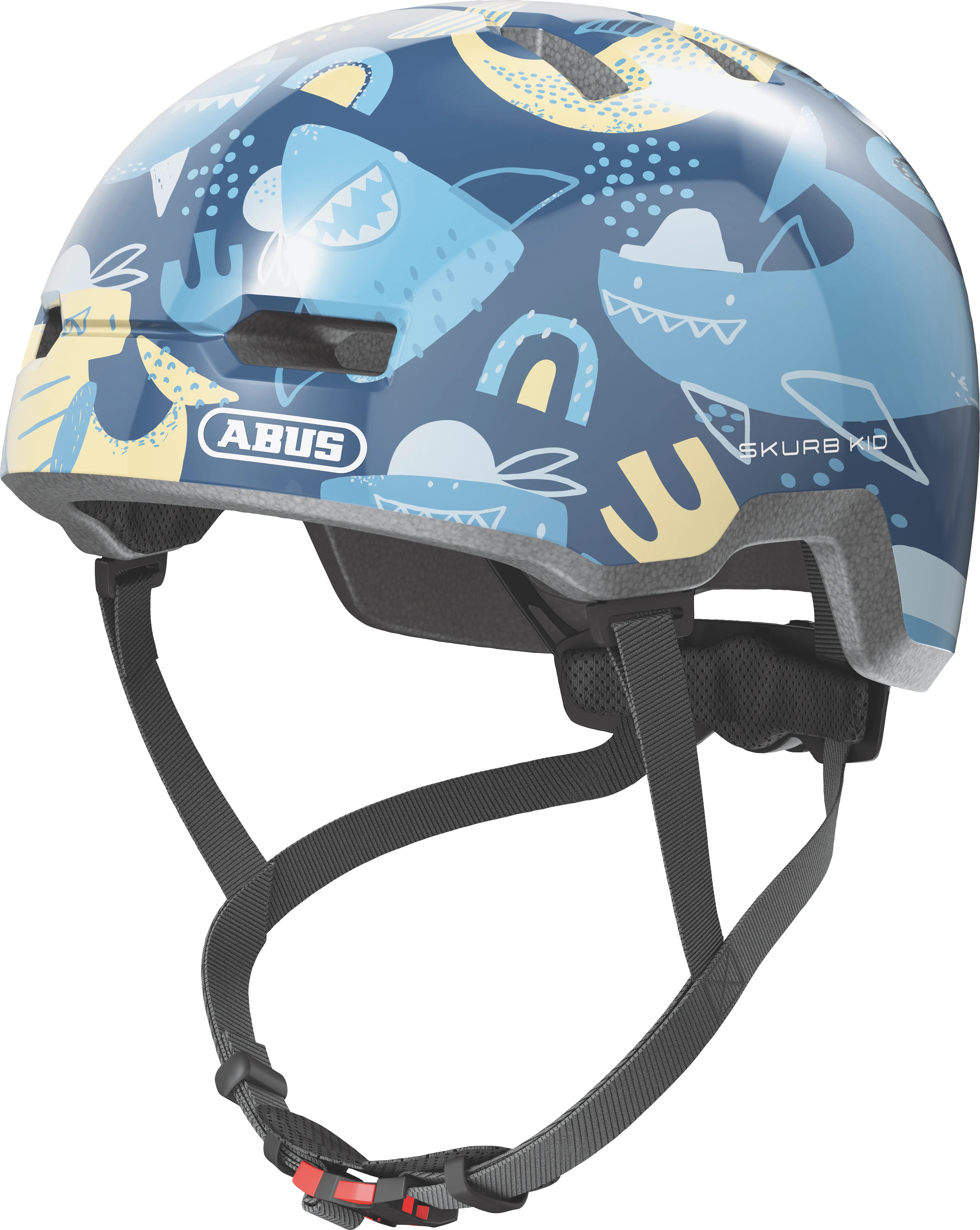 Skurb Kid Blue Sharks Detail